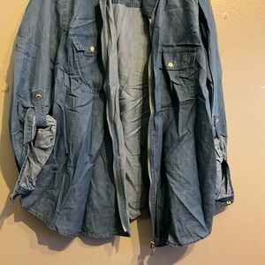 Men's Blue Casual Jacket
